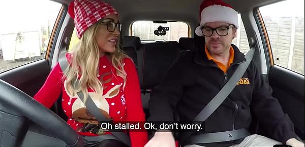 Busty kiwi publicly fucked by driving instructor